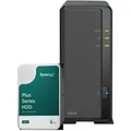 Produktbild: Synology DS124 6TB Plus HDD NAS-Bundle NAS inkl. 1x 6TB Synology Plus 3.5 Zoll SATA Festplatte