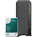 Produktbild: Synology DS124 8TB Plus HDD NAS-Bundle NAS inkl. 1x 8TB Synology Plus 3.5 Zoll SATA Festplatte
