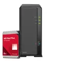 Produktbild: Synology DS124 6TB WD Red Plus NAS-Bundle NAS inkl. 1x 6TB WD Red Plus 3.5 Zoll SATA Festplatte