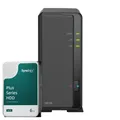 Produktbild: Synology DS124 6TB Plus HDD NAS-Bundle NAS inkl. 1x 6TB Synology Plus 3.5 Zoll SATA Festplatte