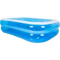 Produktbild: Planschbecken Kinderpool Gartenpool Babypool aufblasbar 200x150x50cm rechteckig