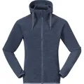 Produktbild: Bergans Herren Hareid Fleece Jacke (Größe L, blau)