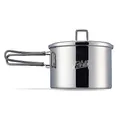 Produktbild: Esbit Outdoor Kochtopf 1600 ml - Camping Topf aus hochwertigem Edelstahl - inkl. Deckel mit praktischer Aufhängung