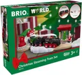 Produktbild: 29117345 BRIO Spielzeug-Eisenbahn BRIO® WORLD, Batterie-Dampflok  Weihnachts-Set