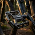 Produktbild: SHIMANO Pedal PD-GR500 Schwarz Flat Pedal - stabiler Plattformkörper für Trai...