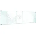 Produktbild: Tulup Küchenrückwand Glas Transparent Küchenrückwand Platte Glas Durchsichtig 100x30 cm Küchen Wandpaneel Glas Durchsichtig