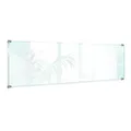 Produktbild: Glasrückwand Hartglas Wandschutz Küche transparente Glas Küchenpaneel 100x30