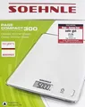 Produktbild: Soehnle Digital-Küchen-Waage Compact 300 bis 5-Kg Weiss NEU