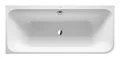 Produktbild: Duravit Happy D.2 Rechteckbadewanne Eckig Ecke links mit zwei Rückenschrägen...