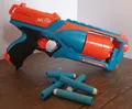 Produktbild: Nerf Blaster Hasbro E9952EU4 Elite 2.0 Volt SD-1 6 Darts Ziel Lichtstrahl BWARE