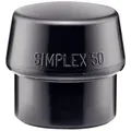 Produktbild: Halder SIMPLEX-Einsatz, Gummikomposition, schwarz | D=50 mm | 3202.050, 125g