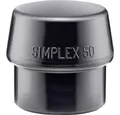 Produktbild: HALDER Hammer Halder SIMPLEX 3202.050 Ersatzkopf mittelhart 125 g 1 St.