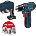 Produktbild: Bosch gsr 12V-15 Bohrs+39AC 1x2.0 1x4.0 b - 0615990G6L