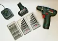 Produktbild: Bosch Akku-Bohrschrauber GSR 12V-15 2,0/4,0Ah Akku incl. Zubehörset 0615990G6L