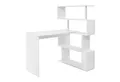 Produktbild: Mondeer Eckschreibtisch Schreibtisch, mit 360 Grad Drehbarem Bücherregal 157 x 45 x 130,5 cm