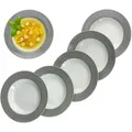 Produktbild: MamboCat 6er Set Variant Grau Suppenteller Ø 21,5 cm
