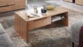 Produktbild: Couchtisch Wohnzimmertisch Tisch Memphis MDF Artisan Eiche und graphit 110x65 cm
