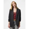 Produktbild: pieces Blusenblazer PCBOSELLA 3/4 PINSTRIPE BLAZER NOOS BC Materialmix, regular fit grau XS (34)