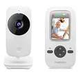 Produktbild: Motorola Nursery Babyphone mit Kamera - Baby Monitor VM481 - Überwachungskamera mit Farbdisplay und Infrarot-Nachtsicht - Digitaler Zoom - 300 M Reichweite