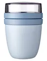 Produktbild: MEPAL Ellipse Lunchpot Müslibecher Joghurtbecher Kunststoff Hellblau 500 ml