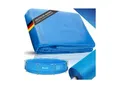 Produktbild: tectake® Pool-Solarfolie, rund und selbstschwimmend, Stärke 110 µm, Durchmesser 488 cm