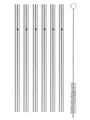 Produktbild: WMF Baric straw 6 pcs. 18 cm w. brush