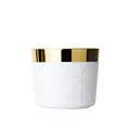 Produktbild: Fürstenberg - 1785/2 6038 - Becher - Champagnerbecher - Sip of Gold - White Woven - Stabrelief - 0,25 l