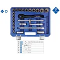 Produktbild: Brilliant Tools 1/2 Steckschlüssel-Satz, 25-tlg