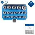 Produktbild: Brilliant Tools  BT022405 1/2'' Steckschlüssel-Satz, Zwölfkant, kurz, 21-tlg, 8