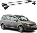 Produktbild: Dachträger Grundtäger für VW Touran mk1 2003-2015 75kg Aluminium Silber 2 tlg