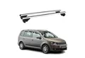 Produktbild: OMAC Dachträger für VW Touran 2003-2015 Gepäckträger Grundträger Aluminium Silber 2x (2-St), Wasserbeständig,Abnehmbar,Multifunktional,Leichtgewichtig