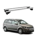 Produktbild: Dachträger Grundtäger für VW Touran mk1 2003-2015 75kg Aluminium Silber 2 tlg