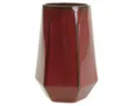 Produktbild: Viana Übertopf Sechseckige Keramik Vase Blumenvase Rot Vintage-Dekoration