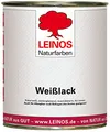 Produktbild: LEINOS 820 Weißlack Seidenglänzend | 0,75 L Innen & Außen | Wohngesunder Naturharz-Öl Lack, wetterfest & strapazierfähig | ca. 7 m² Reichweite | Für Möbel, Türen, Fenster, Holzflächen & Metall