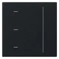 Produktbild: GIRA 5365005 System 3000 Touchaufsatz System 55, Schwarz matt