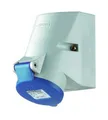 Produktbild: Mennekes CEE-Steckdose 3p 16A 6h 230V (50+60Hz) blau IP44 Aufputz... 1720