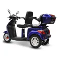 Produktbild: ECO ENGEL 503, Zweisitzer Elektroroller / Seniorenmobil, 25 km/h mit 20 Ah Li-io Akku, Blau
