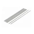 Produktbild: sourcing map 10Stk M3 x 150mm 0,5 mm Steigung 304 Edelstahl voll Gewindestange Silberfarbe DE de