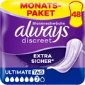 Produktbild: Always Discreet Inkontinenzeinlagen Ultimate Day Monatspaket Schutz 48 St.