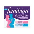 Produktbild: Femibion für Sie & Ihn – Tabletten zur Unterstützung bei Kinderwunsch - Jetzt 20% mit dem Code femibion20 sparen
