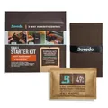 Produktbild: Boveda Music Kleines Starter-Set mit hoher Absorption – (1) 49 % RH hohe Absorption Boveda-Feuchtigkeitskontrolle für extreme Luftfeuchtigkeit nur für Ukulele, Violine,