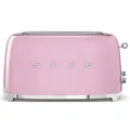 Produktbild: Smeg Langschlitz-Toaster bis zu 4 Scheiben 50's Retro Style Pastellrosa 1500W