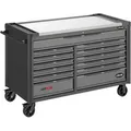 Produktbild: VIGOR Werkstattwagen Series XXL Edelstahl-Arbeitsplatte leer V4481-XXL 1625mm