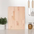 Produktbild: Vidaxx Schneidebrett 40x30x4 cm massives Buchenholz