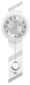 Produktbild: AMS Wanduhr Pendeluhr Metallzifferblatt 23 x 69 x 8 cm - AMS Modell: 7414