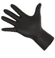Produktbild: Einmalhandschuh Nitril 30 cm lang schwarz black extra stark  50 Stück Gr L