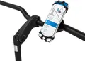 Produktbild: Fischer Fahrrad Smartphonehalter Silikon 360°, sichert das Smartphone von Allen Seiten, fü Fahrrad und Motorrad, einfach zu montieren, schwarz, 1 Stück