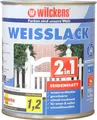 Produktbild: Wilckens Weisslack 2in1 seidenmatt, 750 ml