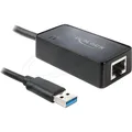 Produktbild: Delock USB 3.0 zu (USB 3.0, RJ45 Gigabit Ethernet (1x)) (62121)
