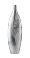 Produktbild: MichaelNoll Dekovase Vase Dekovase Aluminium Silber Deko Metall 44 cm